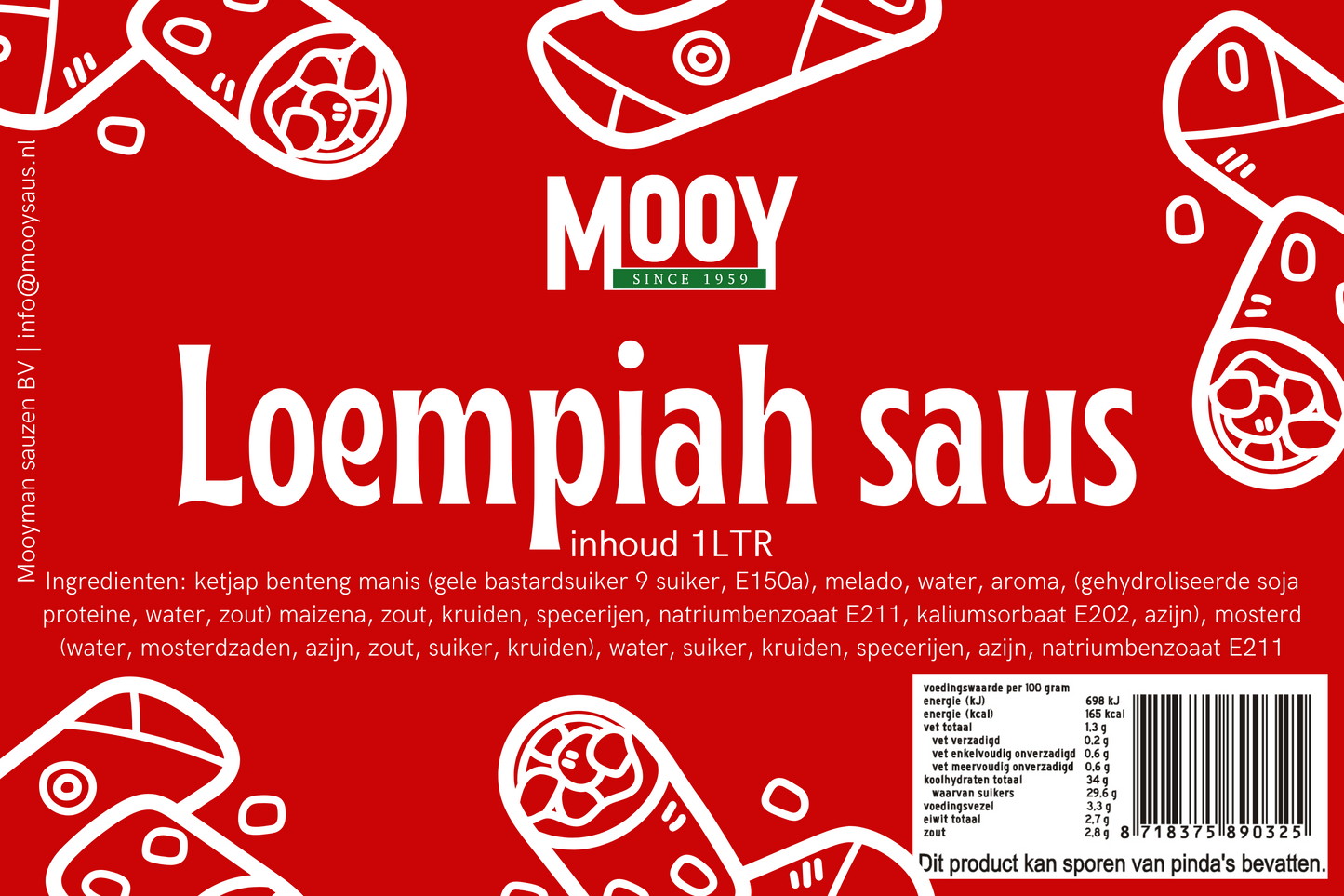 Loempiah saus 1 Ltr.